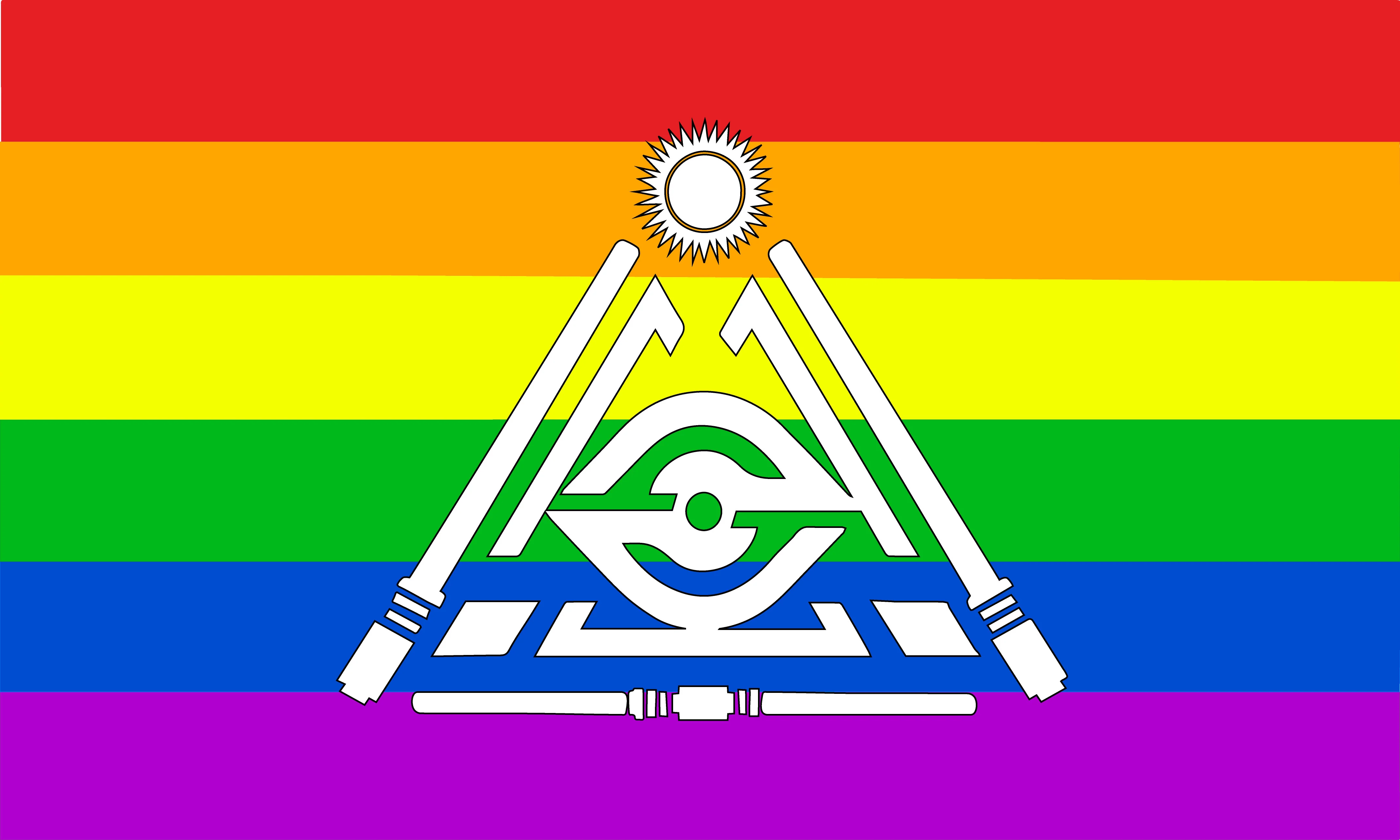Pride Crimson Dawn Flag